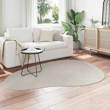 vidaXL Carpet HUARTE Sand 140 x 200 cm Polyester