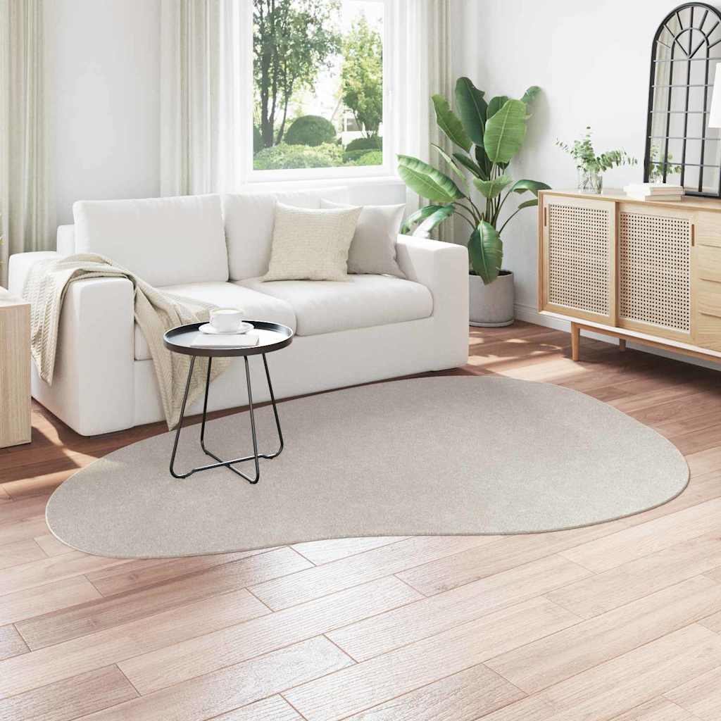 vidaXL Carpet HUARTE Sand 160 x 230 cm Polyester