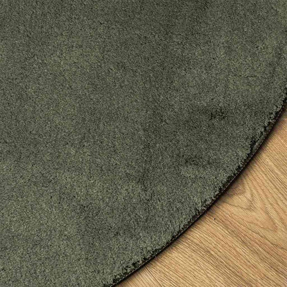vidaXL Carpet HUARTE Forest green 80 x 150 cm Polyester