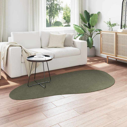 vidaXL Carpet HUARTE Forest green 100 x 200 cm Polyester