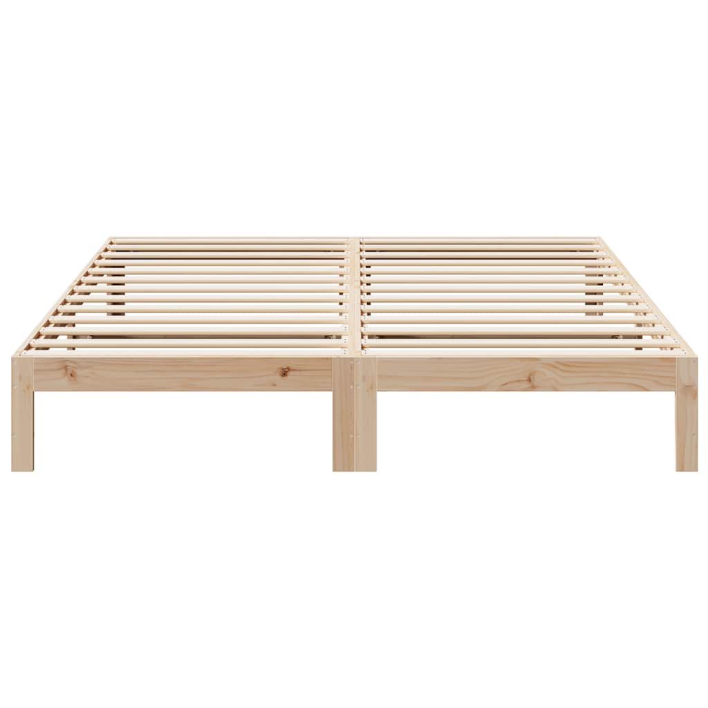 vidaXL Bed Frame without Mattress 160x200 cm Solid Wood Pine