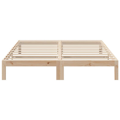 vidaXL Bed Frame without Mattress 160x200 cm Solid Wood Pine