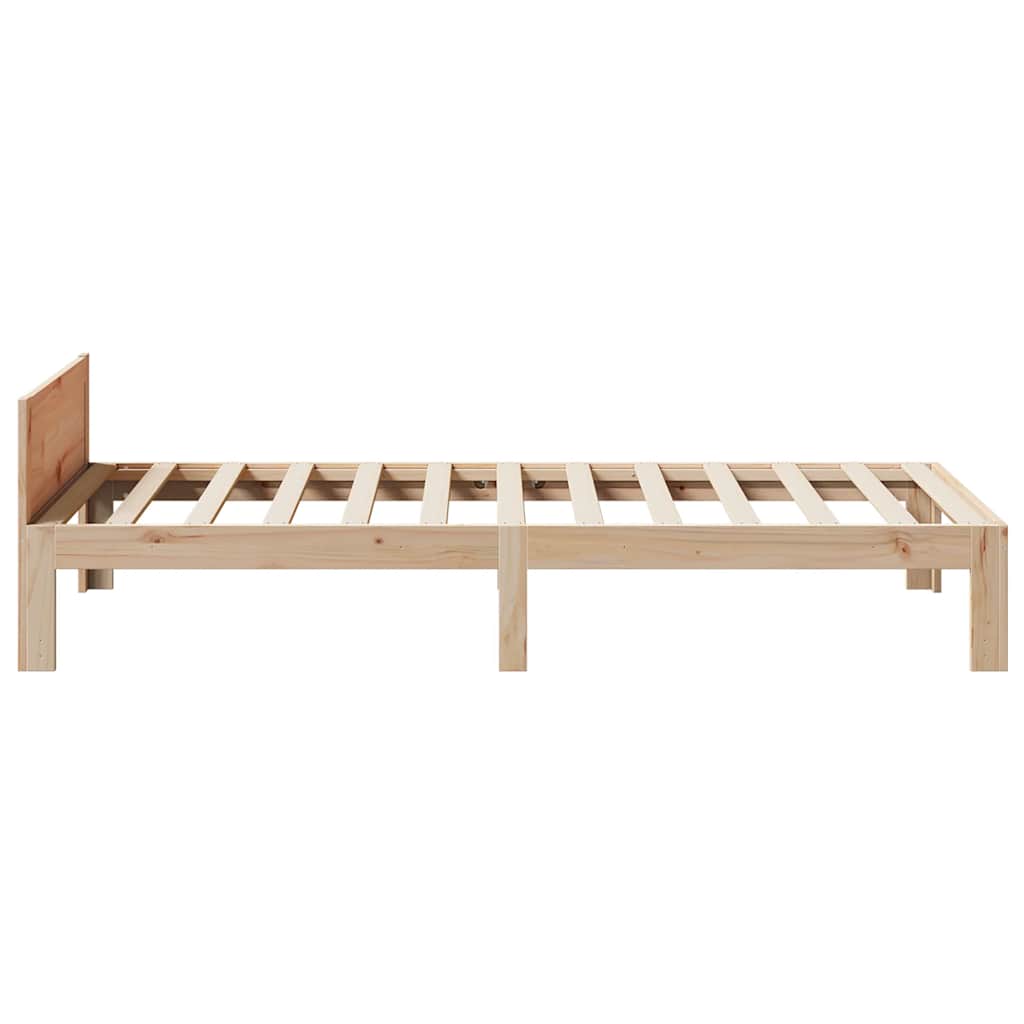 vidaXL Bed Frame without Mattress 90x200 cm Solid Wood Pine
