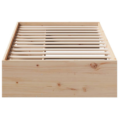 vidaXL Day Bed without Mattress 90x200 cm Solid Wood Pine