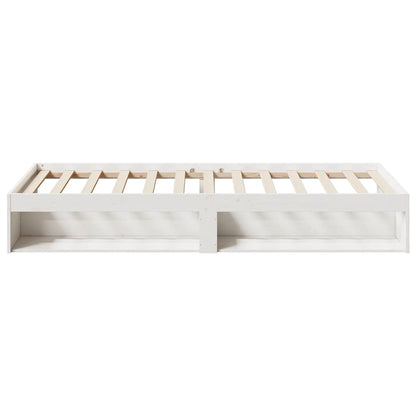vidaXL Day Bed without Mattress White 90x190 cm Solid Wood Pine