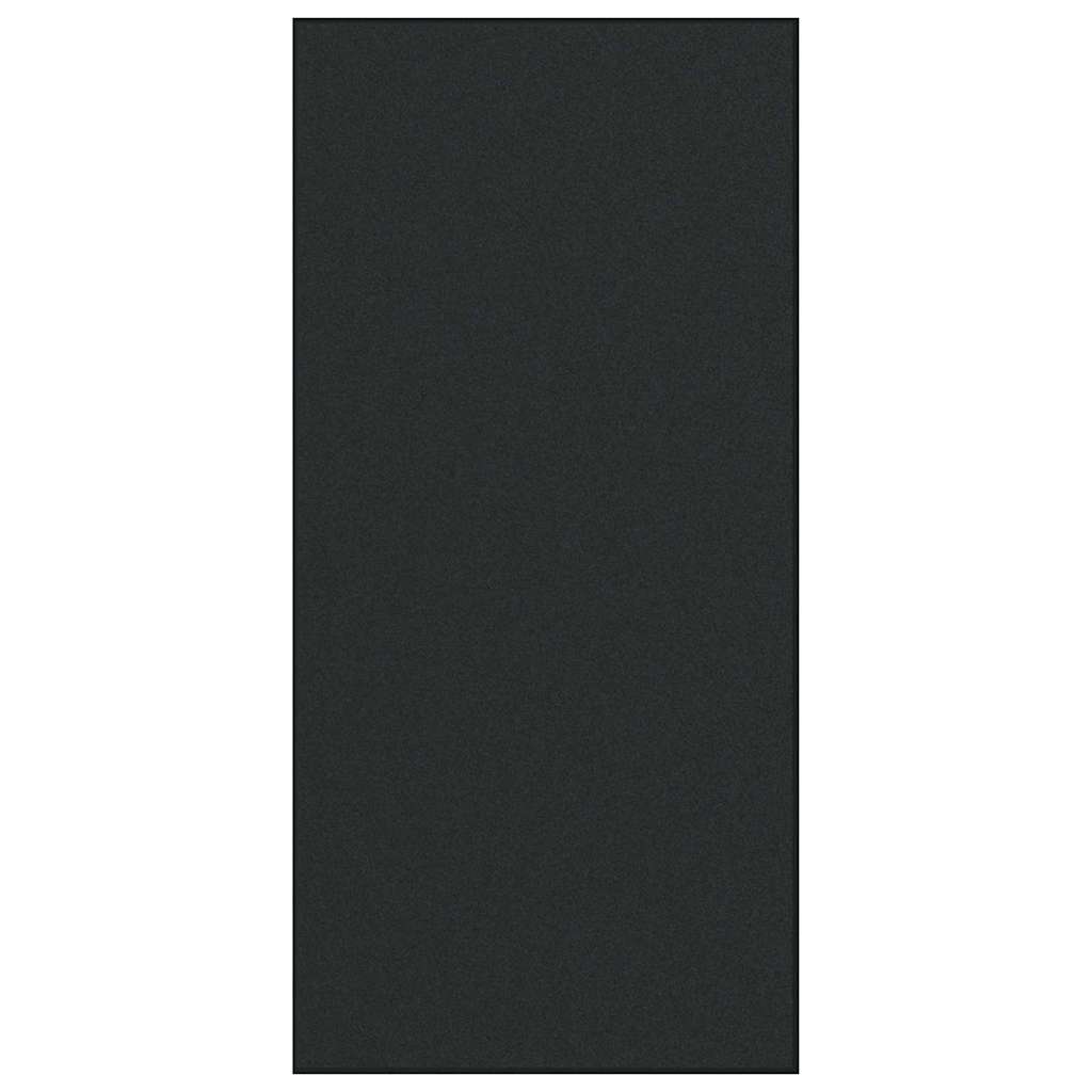 vidaXL Doormat Black 120 x 250 cm 100% Polyamide
