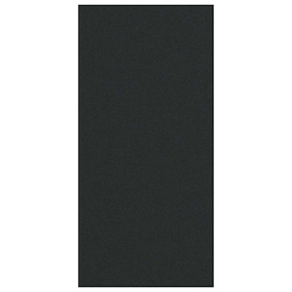 vidaXL Doormat Black 120 x 250 cm 100% Polyamide