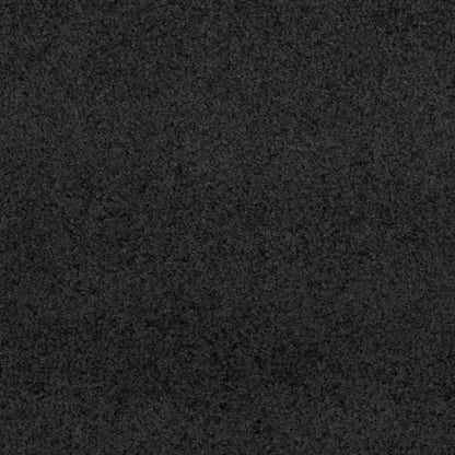 vidaXL Doormat Black 120 x 350 cm 100% Polyamide