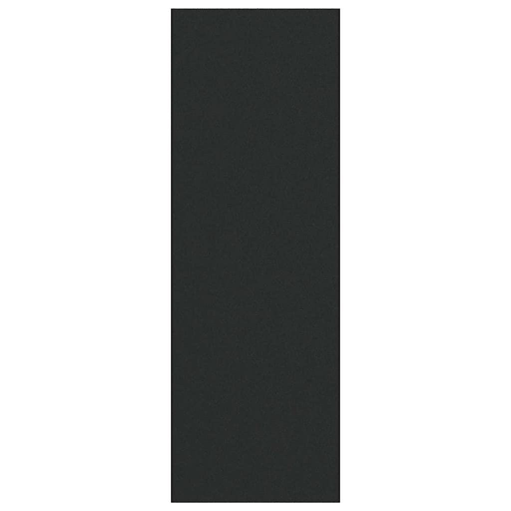 vidaXL Doormat Black 120 x 350 cm 100% Polyamide