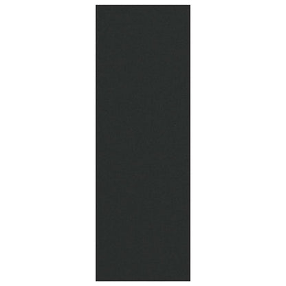 vidaXL Doormat Black 120 x 350 cm 100% Polyamide