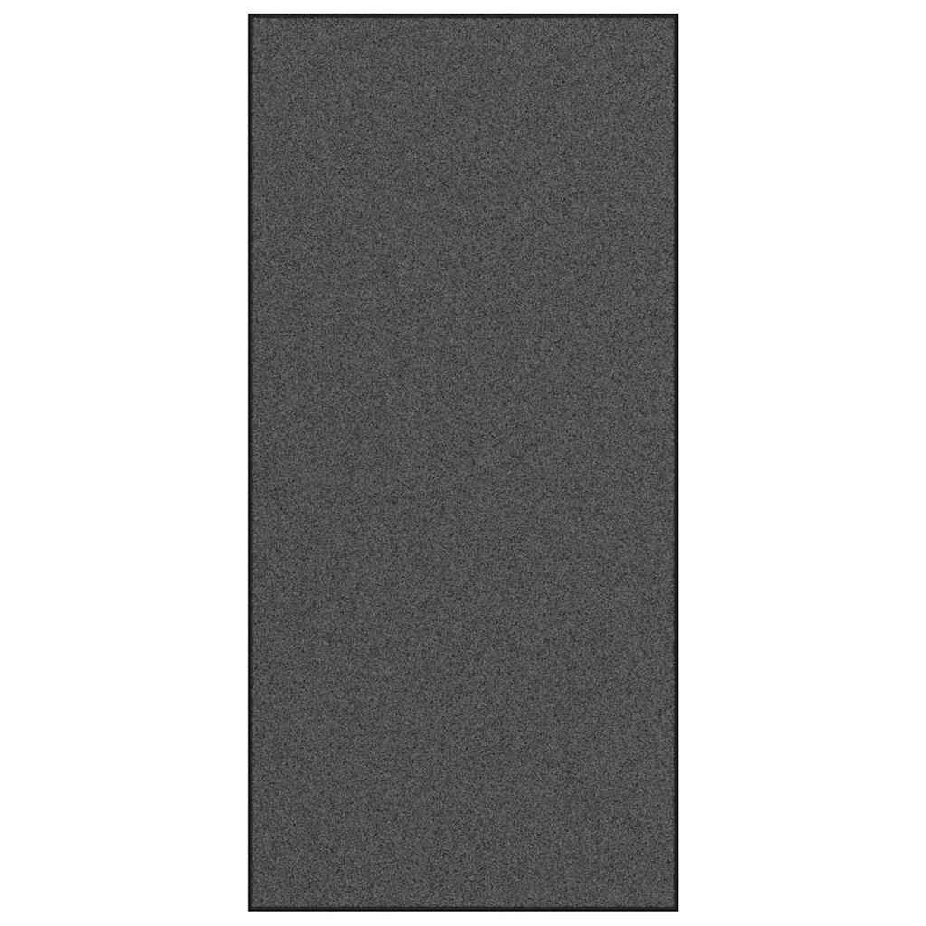 vidaXL Doormat Anthracite and Black 120 x 250 cm Polyamide and PVC