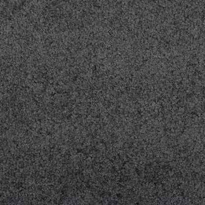 vidaXL Doormat Anthracite and Black 120 x 350 cm Polyamide and PVC