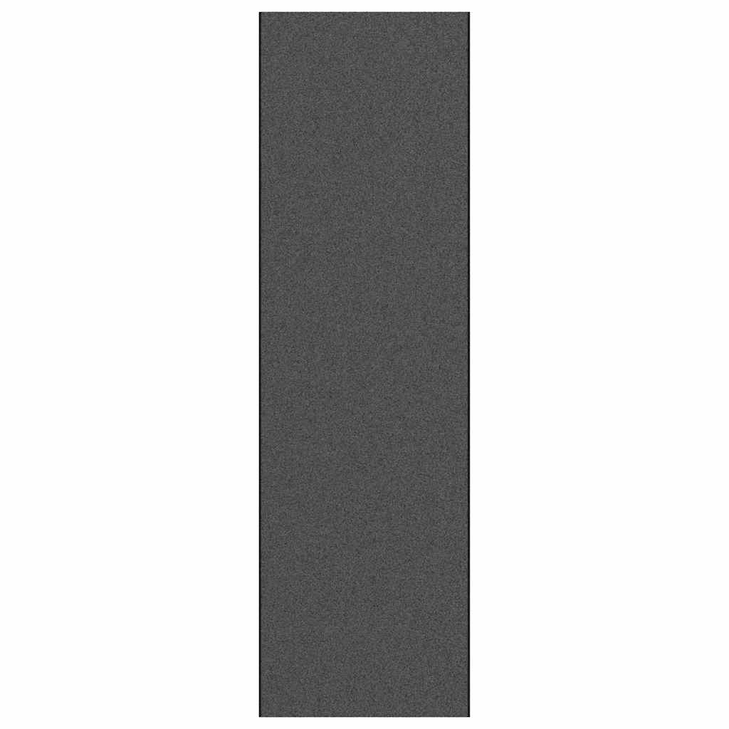 vidaXL Doormat Anthracite and Black 120 x 400 cm 100% Polyamide