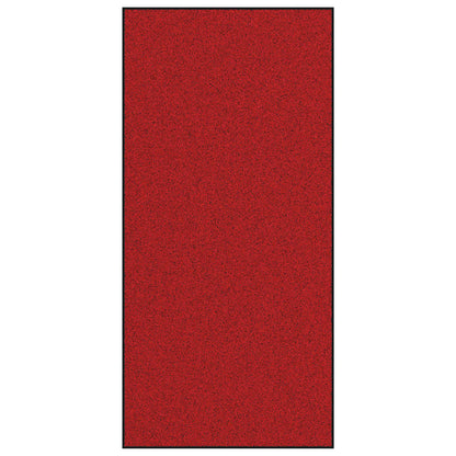 vidaXL Doormat Red and Black 120 x 250 cm 100% Polyamide