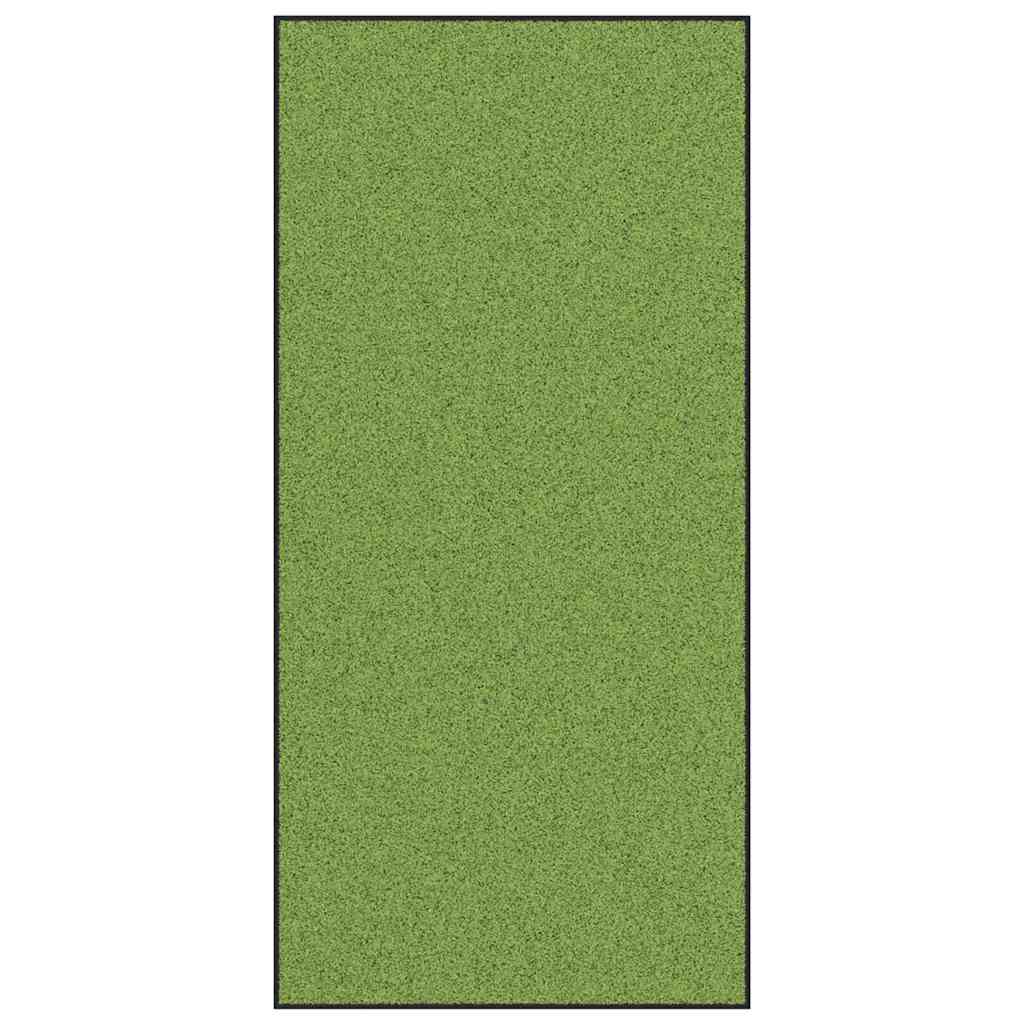 vidaXL Doormat Other Green and Black 120 x 250 cm Polyamide and PVC