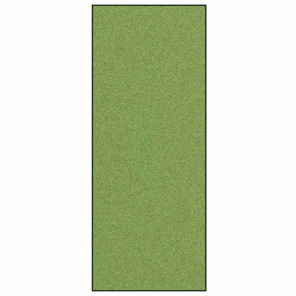 vidaXL Doormat Other Green and Black 120 x 300 cm Polyamide and PVC