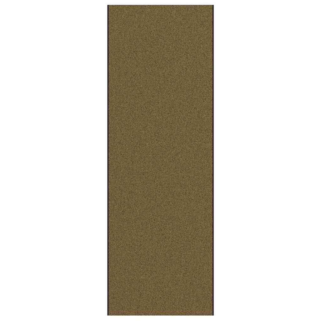vidaXL Doormat Other Brown and Black 120 x 350 cm Polyamide and PVC