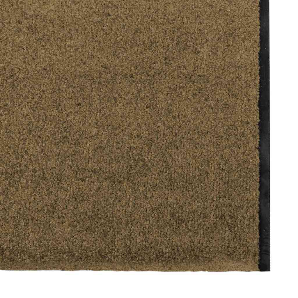 vidaXL Doormat Brown and Black 120 x 400 cm 100% Polyamide