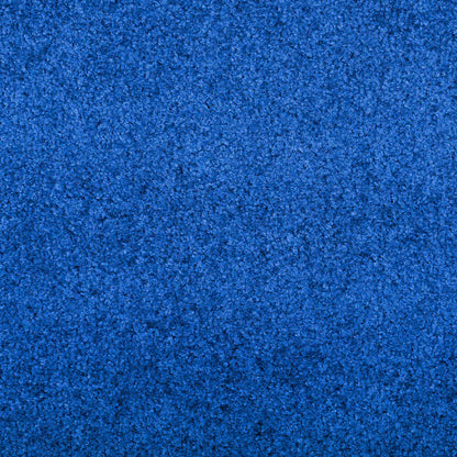 vidaXL Doormat Blue and Black 120 x 250 cm 100% Polyamide