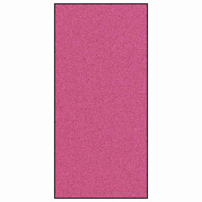 vidaXL Doormat Pink and Black 120 x 250 cm 100% Polyamide