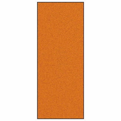 vidaXL Doormat Orange and Black 120 x 300 cm 100% Polyamide