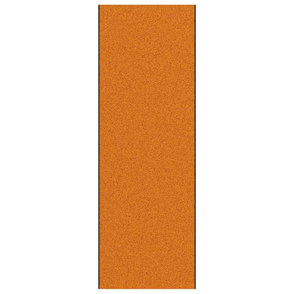 vidaXL Doormat Other Orange and Black 120 x 350 cm Polyamide and PVC