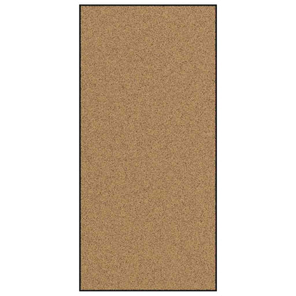 vidaXL Doormat Other Cream and Black 120 x 250 cm Polyamide and PVC