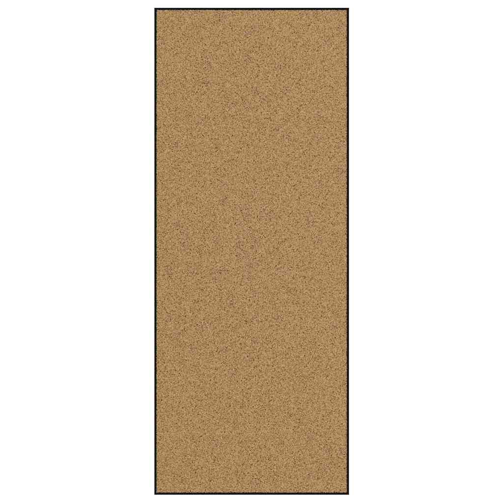vidaXL Doormat Other Cream and Black 120 x 300 cm Polyamide and PVC