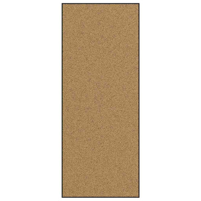 vidaXL Doormat Other Cream and Black 120 x 300 cm Polyamide and PVC