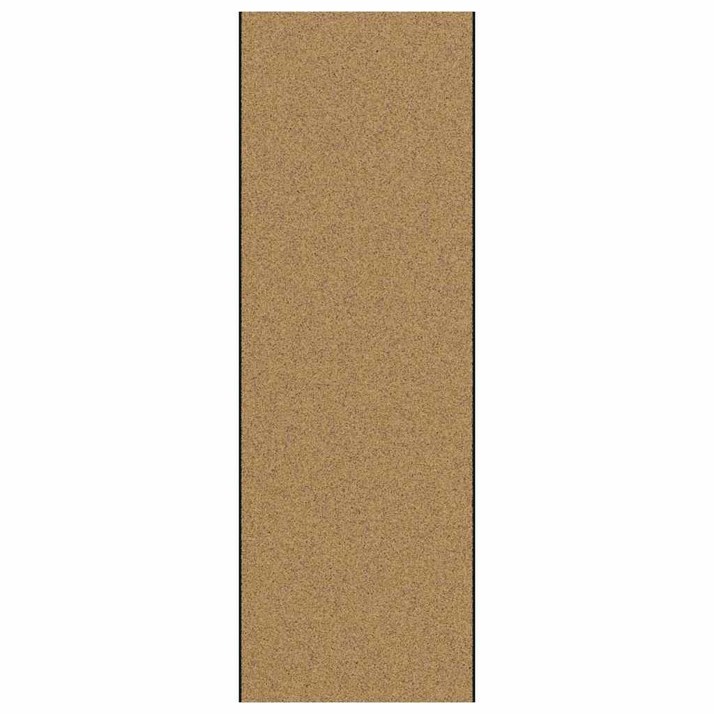vidaXL Doormat Other Cream and Black 120 x 350 cm Polyamide and PVC