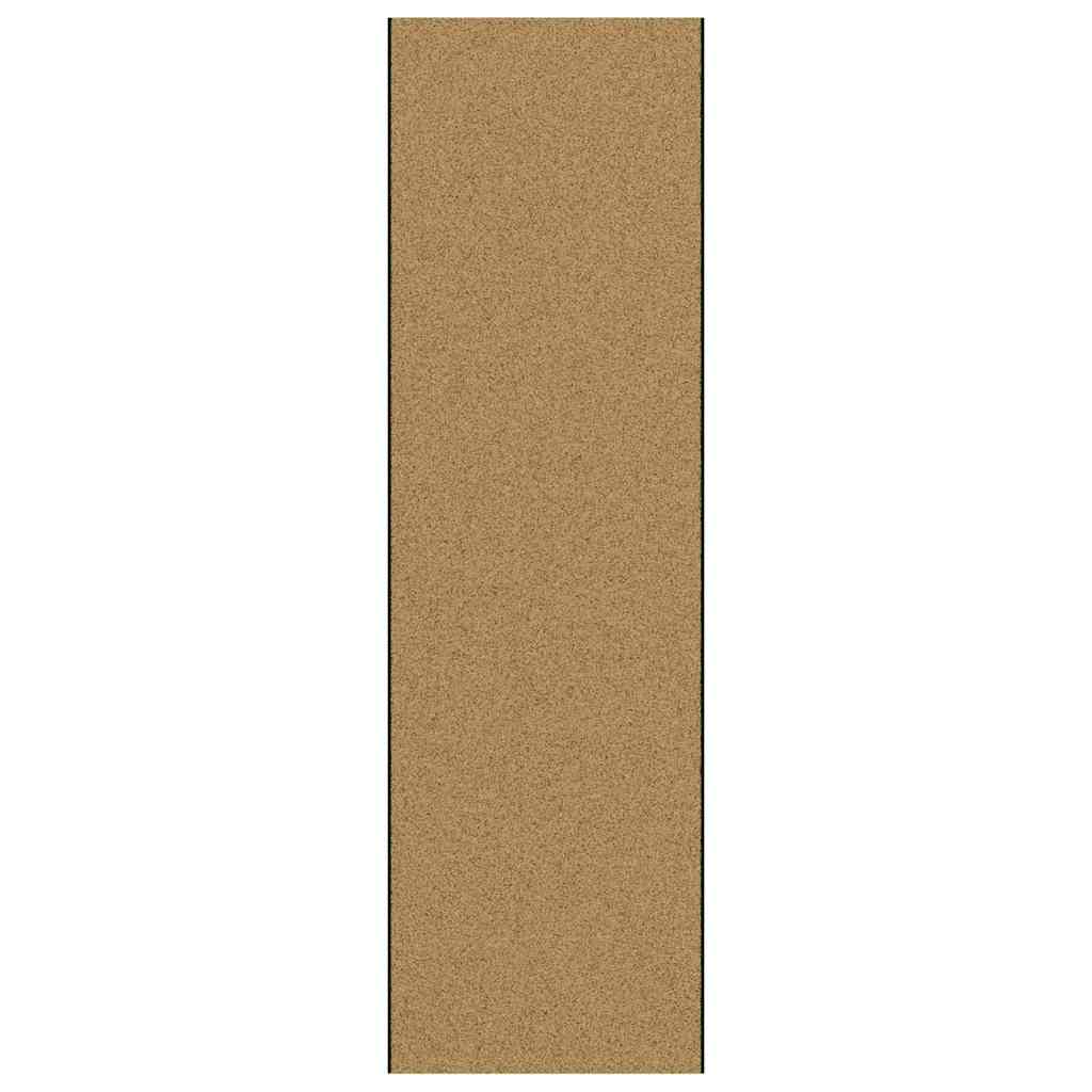 vidaXL Doormat Other Cream and Black 120 x 400 cm Polyamide and PVC