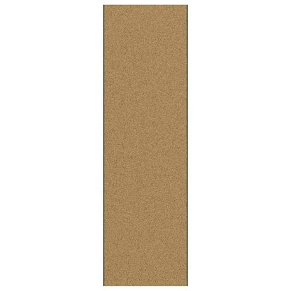 vidaXL Doormat Other Cream and Black 120 x 400 cm Polyamide and PVC