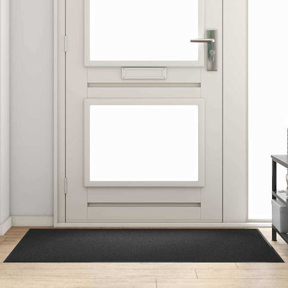 vidaXL Doormat Black 90 x 150 cm 100% Polyamide