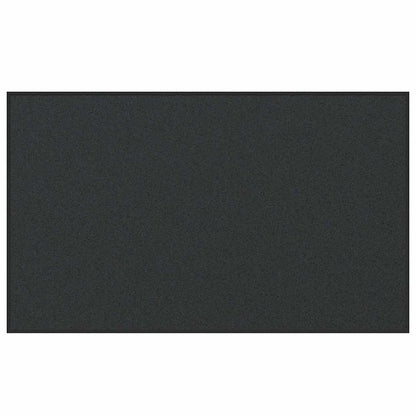 vidaXL Doormat Black 90 x 150 cm 100% Polyamide