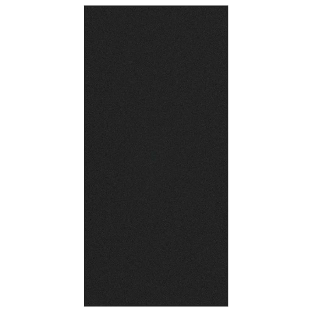 vidaXL Doormat Black 120 x 250 cm 100% Polyamide