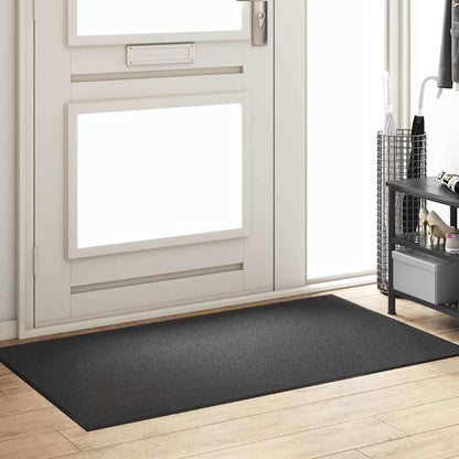 vidaXL Doormat Anthracite and Black 90 x 150 cm 100% Polyamide