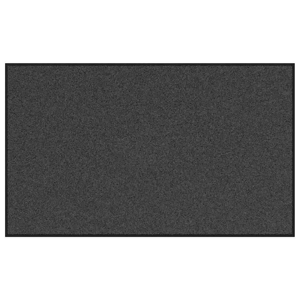 vidaXL Doormat Anthracite and Black 90 x 150 cm 100% Polyamide