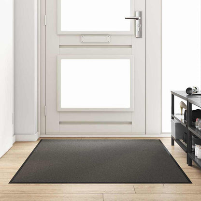 vidaXL Doormat Anthracite and Black 120 x 180 cm 100% Polyamide