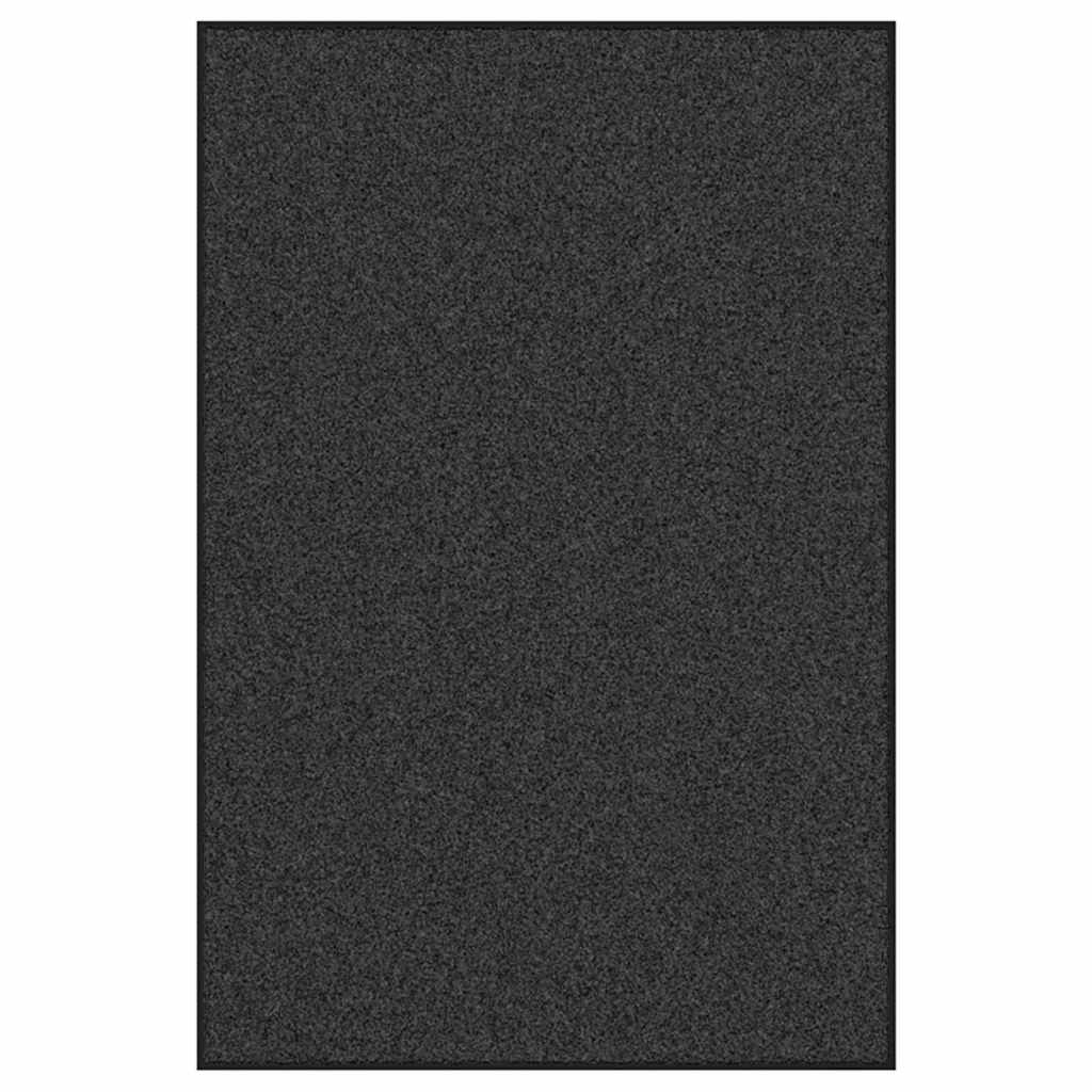vidaXL Doormat Anthracite and Black 120 x 180 cm 100% Polyamide