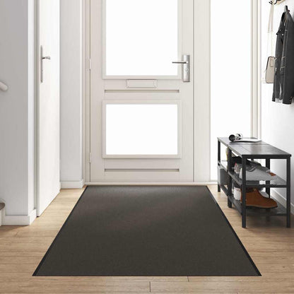 vidaXL Doormat Anthracite and Black 120 x 400 cm 100% Polyamide