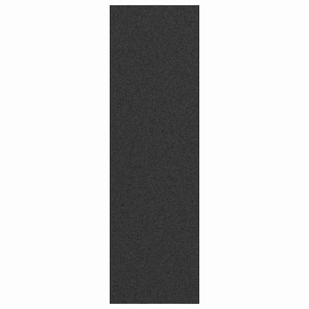 vidaXL Doormat Anthracite and Black 120 x 400 cm 100% Polyamide