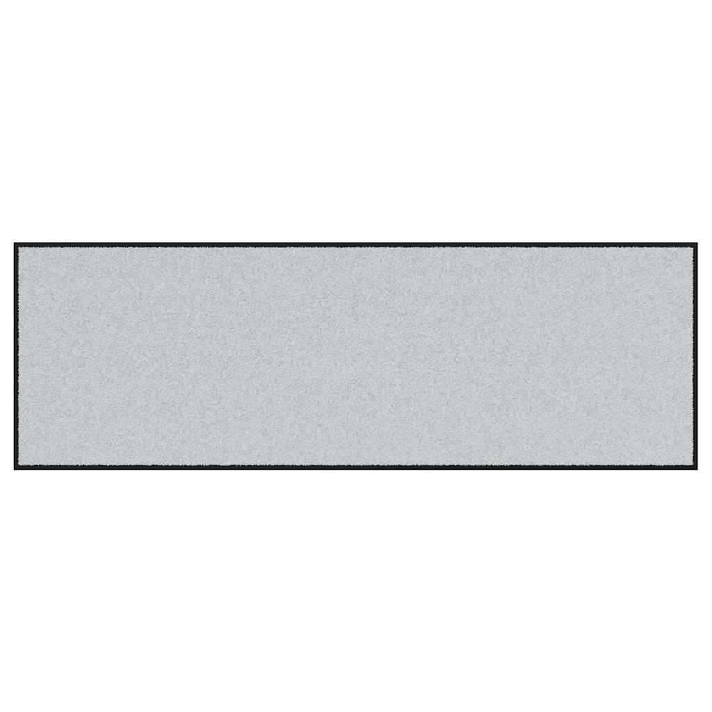 vidaXL Doormat Grey and Black 60 x 180 cm 100% Polyamide