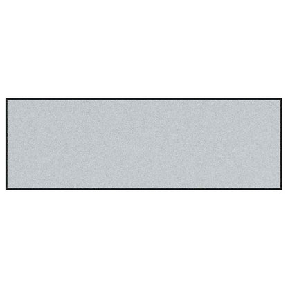 vidaXL Doormat Grey and Black 60 x 180 cm 100% Polyamide