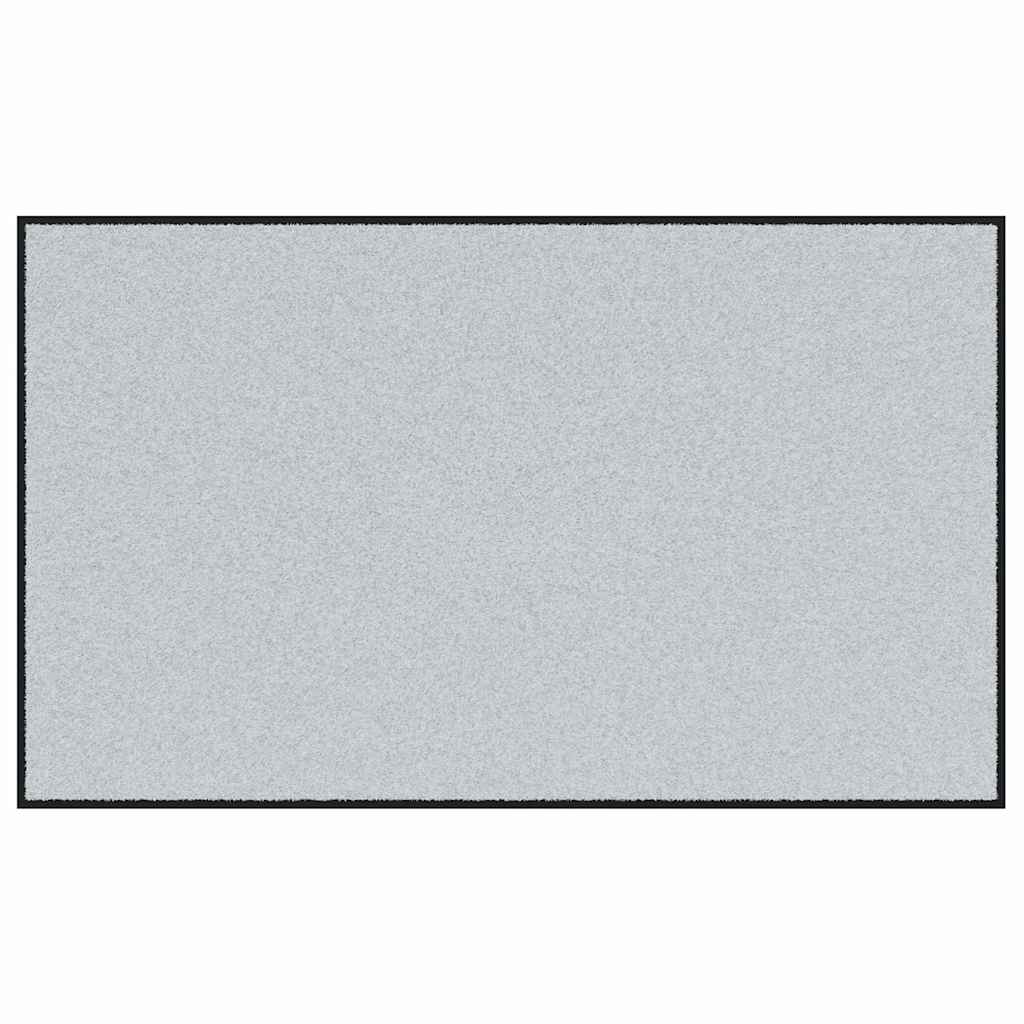 vidaXL Doormat Grey and Black 90 x 150 cm 100% Polyamide