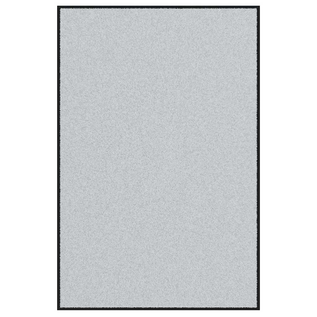 vidaXL Doormat Grey and Black 120 x 180 cm 100% Polyamide