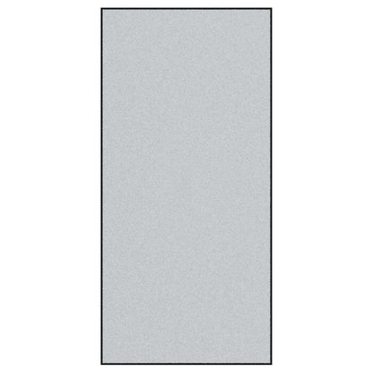 vidaXL Doormat Grey and Black 120 x 250 cm 100% Polyamide