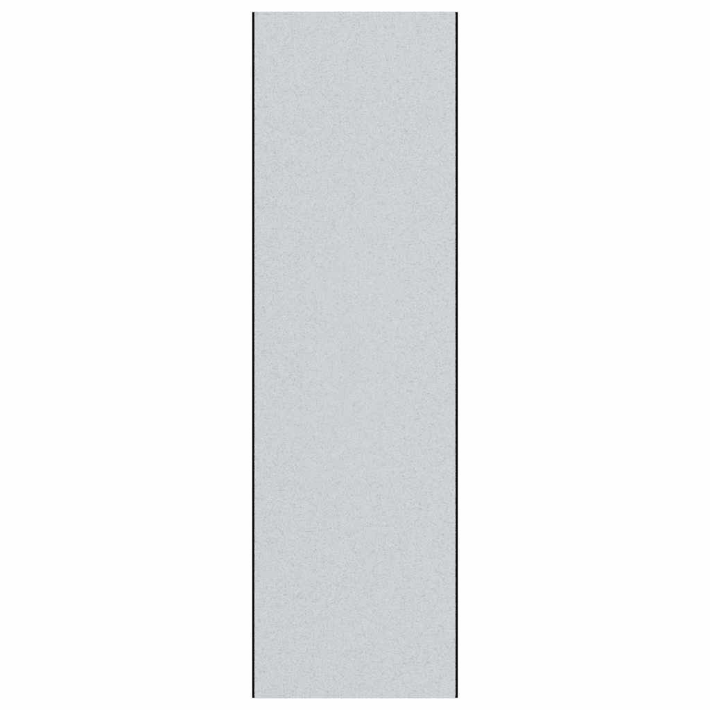 vidaXL Doormat Grey and Black 120 x 400 cm 100% Polyamide
