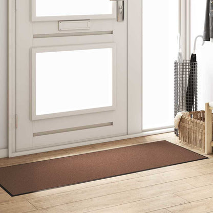 vidaXL Doormat Brown and Black 60 x 180 cm 100% Polyamide
