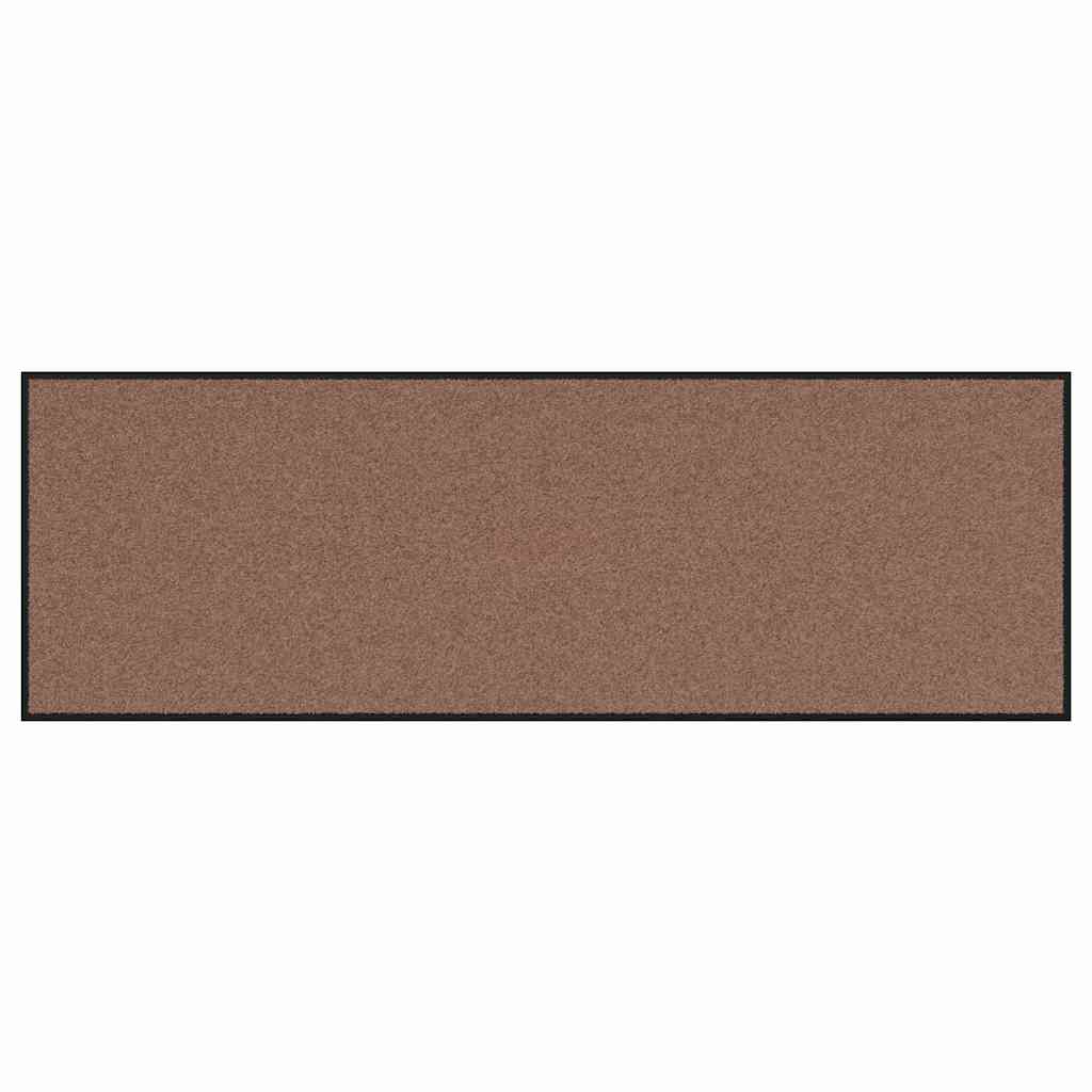 vidaXL Doormat Brown and Black 60 x 180 cm 100% Polyamide