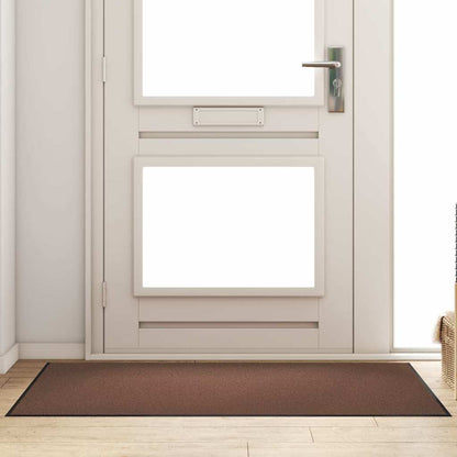 vidaXL Doormat Brown and Black 90 x 150 cm 100% Polyamide